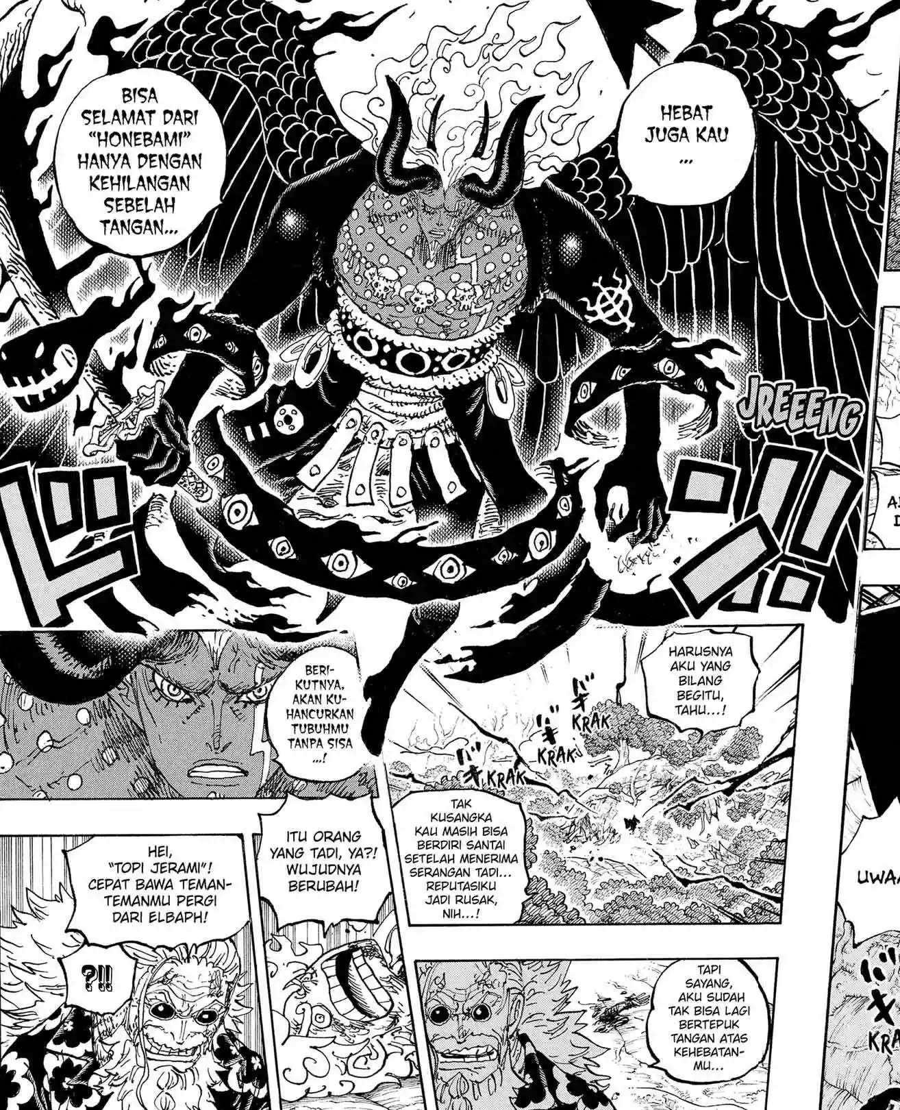 One Piece berwarna 1191 1192 1193 bahasa indonesia